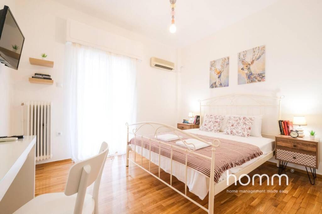 58M² Homm 2Bd Apartment Konstantinoupoleos Str Athen Eksteriør bilde